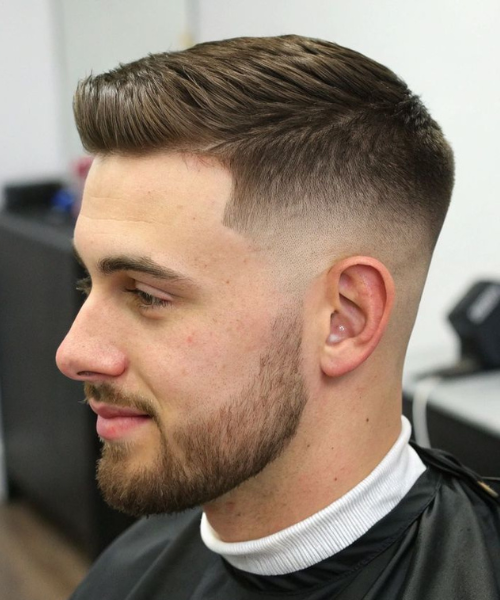 Taper fade haircut